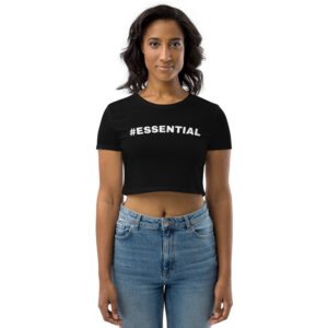 #ESSENTIAL Eco Friendly Organic Crop Top