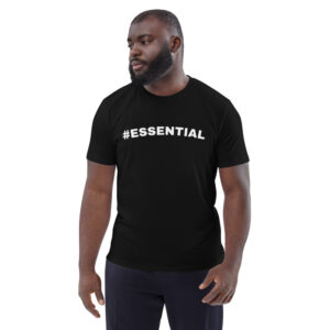 #Essential Eco Friendly Unisex organic cotton t-shirt