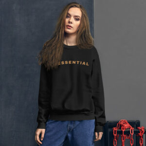 #Essential Gold Unisex Sweatshirt