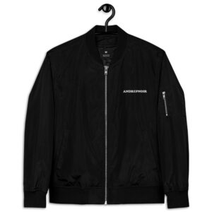 ANDREPNOIR Premium Recycled Bomber Jacket
