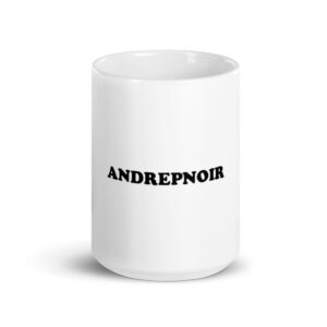 ANDREPNOIR White Glossy Mug